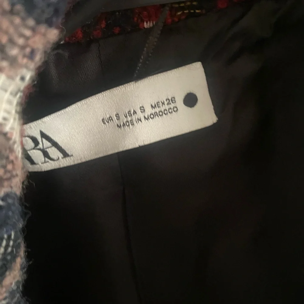 Zara jacquard jacket coat - Picture 6 of 7